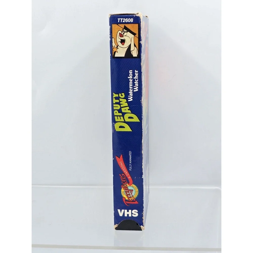 Deputy Dawg Watermelon Watcher Cartoon VHS‎ Tape Terrytoons Treasures 1989 Rare